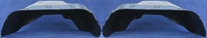 Front Fender Liner Pair/Set for 1994-2002 Dodge Full Size Pickup, Right (Passenger) and Left (Driver), 2WD (Two-Wheel Drive), Standard Duty Suspension Replacement
