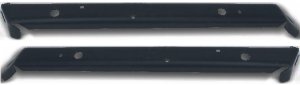 Front Bumper Bracket Pair/Set for Dodge Full Size Pickup 1994-2002, Right (Passenger) and Left (Driver), Outer Mounting, without Sport Package, Old Body Style, Replacement