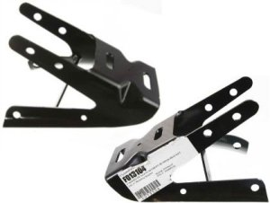 Front Bumper Mounting Bracket Pair/Set for Ford F-150 1997-2003, F-150 Heritage 2004, Right (Passenger) and Left (Driver) Replacement