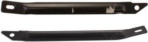 Front Bumper Bracket Pair/Set for Ford F-Series 1999-2004, Right (Passenger) and Left (Driver) Brace Mounting Replacement -- Fits F-150, F-250, F-350, F-450, F-550.