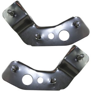 Front Bumper Bracket for 2005-2009 Ford Mustang, Right (Passenger) and Left (Driver) Side Replacement Pair/Set