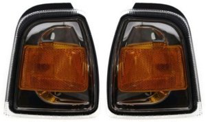 Assembly Pair/Set for 2006-2011 Ford Ranger, Replacement Corner Light Right (Passenger) and Left (Driver)