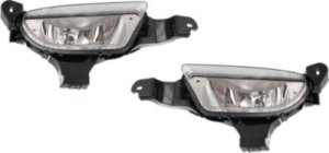 Front Fog Light Assembly for Ford Five Hundred 2005-2007, Right (Passenger) and Left (Driver), Replacement Pair/Set