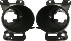 Fog Light Bracket Pair/Set for 2006-2008 Ford F-150 / Lincoln MARK LT, Right (Passenger) and Left (Driver) Replacement