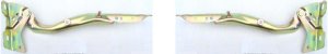 Hood Hinge Pair/Set for Ford Expedition 1997-2006 Right (Passenger) and Left (Driver) Replacement