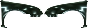 Front Fender Pair/Set for 2006-2009 Fusion, Right (Passenger) and Left (Driver), Primed (Ready to Paint) Replacement Parts, Ford