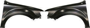 Front Fender Pair/Set for Ford Escape 2008-2012 Right (Passenger) and Left (Driver), Primed (Ready to Paint), Steel Replacement