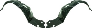 Front Fender Liner Pair/Set for Ford Fusion 2006-2009, Right (Passenger) and Left (Driver) Replacement