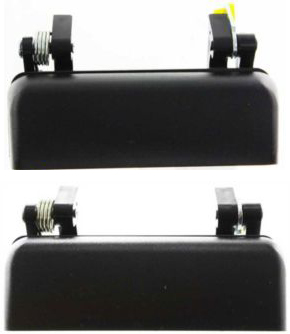 Front Exterior Door Handle Pair/Set for 1993-2000 Mazda Ranger, Right (Passenger) and Left (Driver) Sides Replacement
