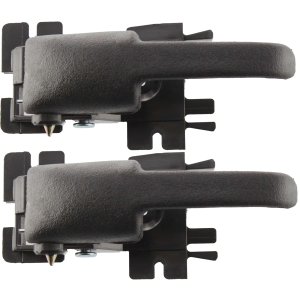 Front Interior Door Handle Pair/Set for Ford Explorer (1991-2003), Explorer Sport Trac (2001-2005), Right (Passenger) and Left (Driver), Textured Black Replacement
