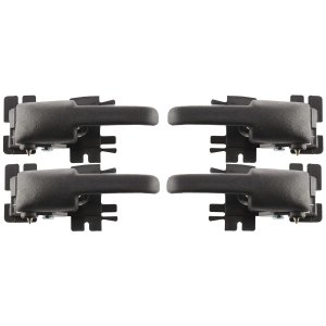 Front and Rear Door Handle Pair/Set for Ford Explorer 1991-2003, Explorer Sport Trac 2001-2005, Inside, Textured Black, Right (Passenger) and Left (Driver), Pair/Set of 4 Replacement
