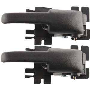 Front and Rear Interior Door Handle Set for Ford Explorer 1991-2003, Explorer Sport Trac 2001-2005, Left (Driver), Textured Black Replacement