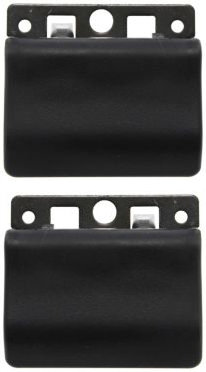 Front Door Handle Pair/Set for Ford Aerostar (1986-1997) and F-Series Super Duty (1999-2016), Right (Passenger) and Left (Driver), Inside, Textured Black, Replacement