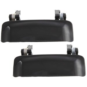 Front or Rear Exterior Door Handle Pair/Set for Ford Explorer 1998-2003, Explorer Sport Trac 2001-2005, Right (Passenger) and Left (Driver), Black Replacement