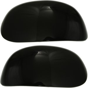 Mirror Cover Pair/Set for Ford F-Series 1997-2004, Right (Passenger) and Left (Driver), Non-Towing, Without Signal Light, Excluding Lightning Model, Paint To Match, Replacement