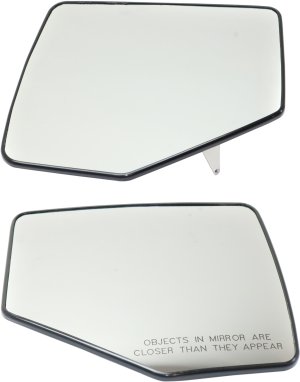 Mirror Glass Replacement Pair/Set for Ford Explorer/Mountaineer 2006-2010, Includes Right (Passenger) and Left (Driver) Non-Heated Glasses with Backing Plate