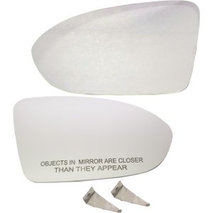 Mirror Glass Replacement Pair/Set for Chevrolet Cruze (2016-2019), Right (Passenger) and Left (Driver), Heated, with Backing Plate, without Blind Spot Detection