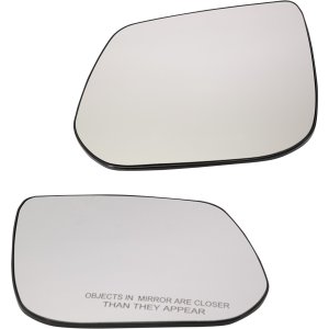Mirror Glass Pair/Set for Chevrolet Canyon (2015-2022) and Colorado (2015-2022) - Right (Passenger) and Left (Driver), Non-Heated with Backing Plate, Replacement