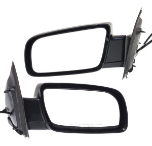 Power Folding Mirror RH (Right Passenger) and LH (Left Driver) for Astro 1988-1998, Non-Heated, Paintable, Below Eyeline - Replacement Pair/Set
