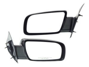 Manual Adjust and Folding Mirrors for Chevrolet Astro 1988-2005, Right (Passenger) and Left (Driver), Non-Heated, Paintable, Below Eyeline Replacement Pair/Set