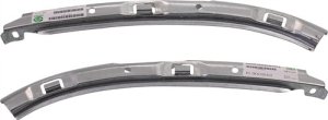 Front Bumper Bracket for Honda Civic 1996-1998, Bumper Side Stiffener Pair/Set, Right (Passenger) and Left (Driver), Replacement