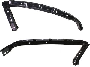 Front Bumper Bracket Pair/Set for Honda Civic Sedan 2006-2011, Upper Cover, Right (Passenger) and Left (Driver) Replacement