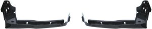 Front Bumper Retainer Pair/Set for 2002-2004 Honda CR-V, Upper Side Right (Passenger) and Left (Driver) Replacement