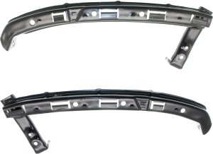 Pair/Set - Front Bumper Filler for Honda Civic 2004-2005, Right (Passenger) and Left (Driver), Coupe/Sedan, Replacement Set