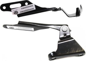 Hood Hinge Pair/Set for Honda Civic 2001-2006 and Element 2003-2011, Includes Right (Passenger) and Left (Driver) Hinges, Replacement