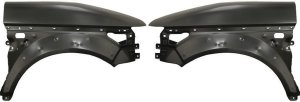Front Fender Pair/Set for 2003-2008 Honda Element, Right (Passenger) and Left (Driver), Primed (Ready to Paint) Replacement