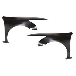 Front Fender Primed (Ready to Paint) for Honda Accord Sedan 2008-2012, Right (Passenger) and Left (Driver) Side, Replacement Pair/Set