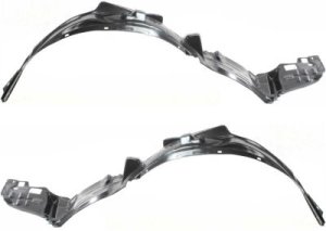 Front Fender Liner Pair/Set for Honda Odyssey 1999-2004, Right (Passenger) and Left (Driver) Side Replacement