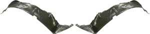 Front Fender Liner Pair/Set for Honda Element 2003-2008, Right (Passenger) and Left (Driver), Suitable for EX/LX Models 2007-2008, Replacement