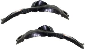 Front Fender Liner for Hyundai Tucson 2005-2009, Right (Passenger) and Left (Driver), 2.0L Engine, Pair/Set of 2 Replacement