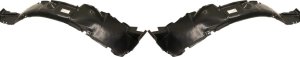 Front Fender Liner Pair/Set for Hyundai Elantra 2004-2006, Right (Passenger) and Left (Driver) Side Replacement