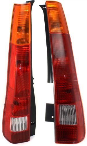 Tail Light Assembly for 2002-2004 Honda CR-V, Right (Passenger) and Left (Driver), UK Built Vehicle Replacement Pair/Set
