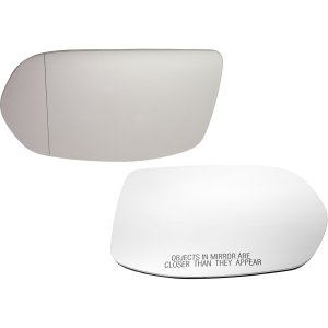 Mirror Glass Replacement Pair/Set for Honda CR-V 2012-2016 & HR-V 2016-2019, Right (Passenger) & Left (Driver), Non-Heated, Convex Design, Includes Backing Plate