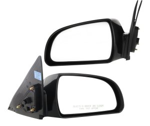 Power Non-Folding Heated Paintable Mirror Pair/Set for 2006-2010 Hyundai Sonata, Right (Passenger) and Left (Driver) Replacement