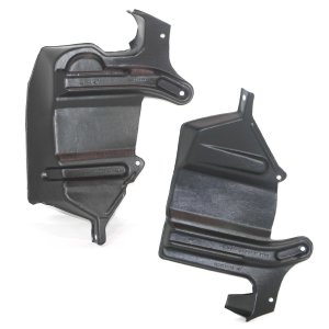 Engine Splash Shield Pair/Set for Nissan Maxima 1995-2003, Infiniti I35 2002-2004, Right (Passenger) and Left (Driver) Under Cover Replacement
