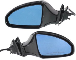 Power Folding Mirror Pair/Set for Infiniti FX35/FX45 2003-2008, Right (Passenger) and Left (Driver), Heated, Paintable, Power, Replacement