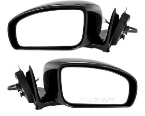 Power Heated Paintable Manual Folding Mirror Pair/Set for Infiniti M35/M45 2006-2010, Right (Passenger) and Left (Driver), with Memory, Replacement