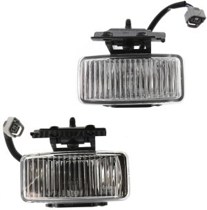 Front Fog Light Assembly for Jeep Cherokee 1997-2001, Right (Passenger) and Left (Driver), Replacement Pair/Set