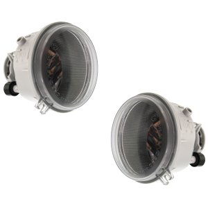 Front Fog Light Assembly Pair/Set for 2005-2007 Jeep Liberty, Right (Passenger) and Left (Driver), Suitable for Limited/Sport Models, Replacement