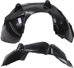 Front Fender Liner Pair/Set for Jeep Commander 2006-2010, Left (Driver) and Right (Passenger) Replacement