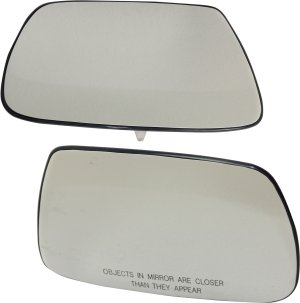 Mirror Glass Pair/Set for Jeep Grand Cherokee 2005-2010, Right (Passenger) and Left (Driver), Non-Heated, Without Auto-Dimming, Replacement