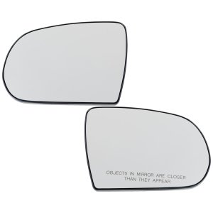 Mirror Glass Pair/Set for Jeep Cherokee 2014-2023, Right (Passenger) & Left (Driver), Non-Heated, Auto-Dimming, without Blind Spot Detection, Memory, Replacement Signal Light