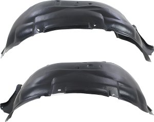Front Fender Liner Pair/Set for Kia Sorento 2003-2006, Right (Passenger) and Left (Driver) Side, Replacement