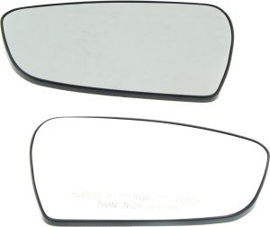 Heated Mirror Glass Pair/Set for KIA Forte/Forte5 2014-2018, Right (Passenger) and Left (Driver), with Backing Plate, without BSD, Replacement