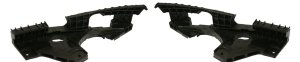 Front Bumper Bracket Pair/Set for Lexus IS250/IS350 2006-2008, Right (Passenger) and Left (Driver) Side Support Cover, Replacement