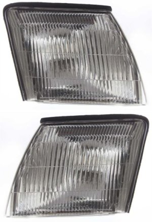 Corner Light for LS4 1995-1997, Right (Passenger) and Left (Driver), Pair/Set of 2, Lens and Housing Replacement